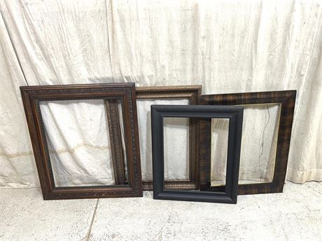 Antique Wood Frames Lot 4