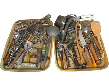 Vintage/Antique Kitchen Utensils