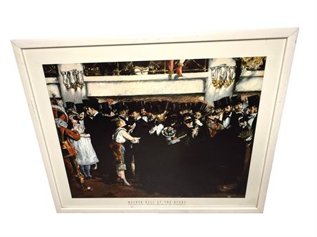 Edouard Manet "Masked Ball at the Opera" Art Print