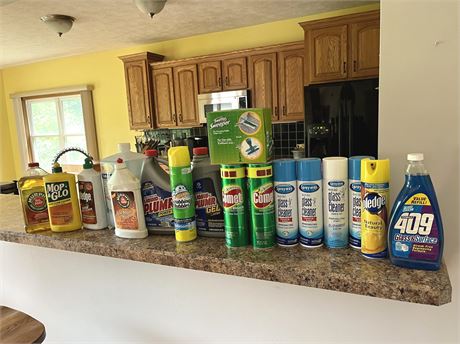 Large Cleaning Chemical Lot