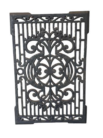 Cast Iron Metal Decorative Panel