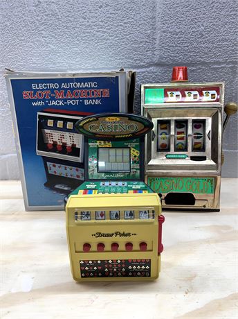 Vintage Slot Machine Toys