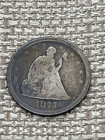 1875 - S Seated Liberty Twenty Cent Piece