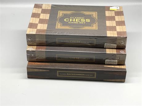 Three (3) Chess Sets