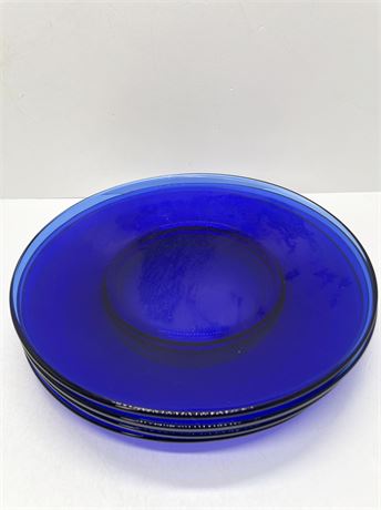 Cobalt Blue Glass Dishes