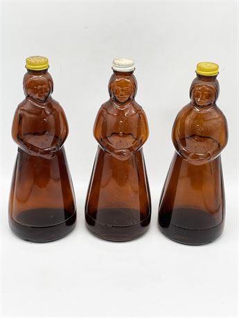 Three (3) Syrup Bottles
