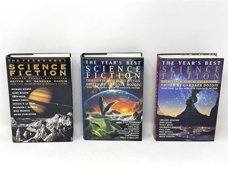 "The Year's Best Science Fiction" Books Lot 1