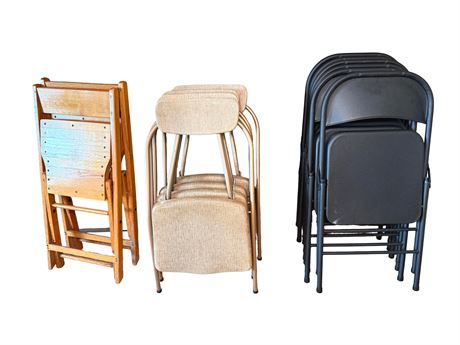 Folding Chairs and Table