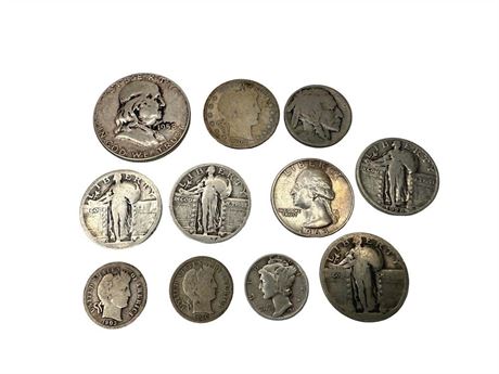 Assortment of Silver Coins