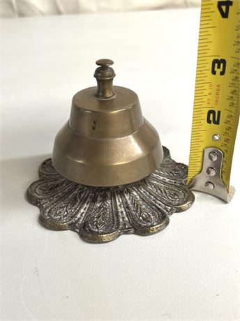 Antique Victorian Hotel Front Desk Bell