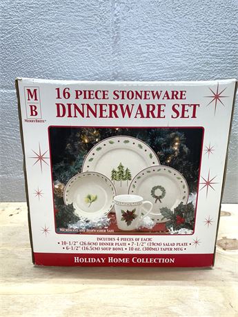 Two Boxes of Stoneware Sets