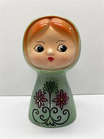 Flower Girl Head Vase