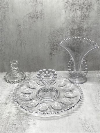 Imperial Glass Candlewick Pieces