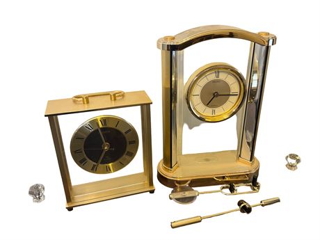 Seiko and Citizen Mantel Clocks