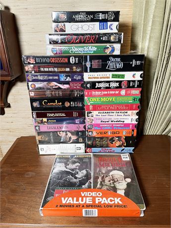 SEALED VHS Tapes