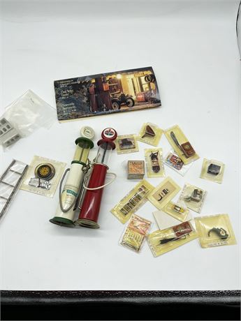 Oil Related Dollhouse Items