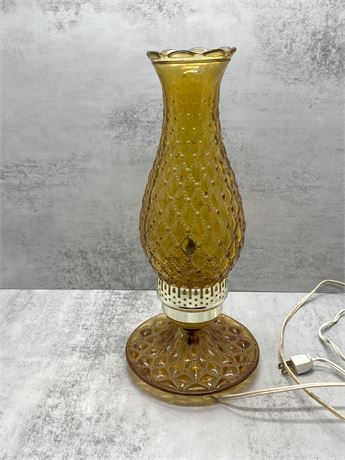 Ambler Glass Oil Lamp Table Light