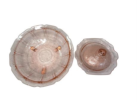 Pink Depression Glass