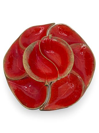 California Originals Pottery USA Chip n Dip Set