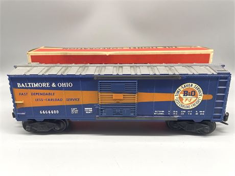 Lionel Baltimore & Ohio Box Car No. 6464.400