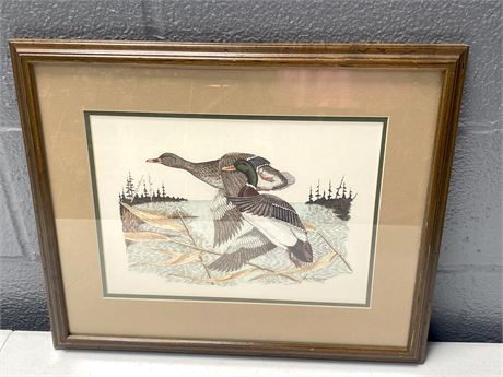 Gene Murray "Ducks in Flight" Art Print