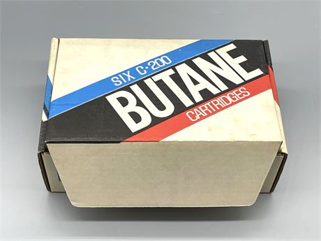 Box of Butane Cartridges - Lot #1