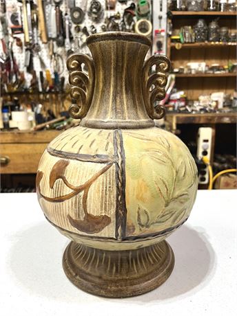 Hand Painted Pottery Vase