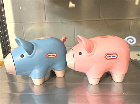 Vintage Little Tikes Piggy Banks