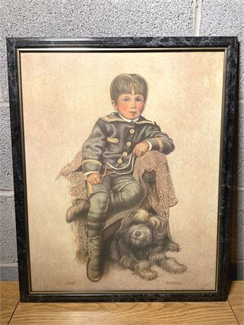 Young Boy Portrait Print
