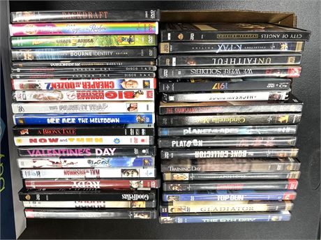 Large DVD and Blu-ray Lot