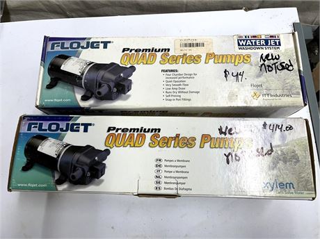NEW Flojet Premium Quad Series Pumps