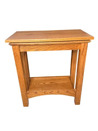 Oak Side Table