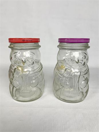 Kraft Snowman Jelly Jars