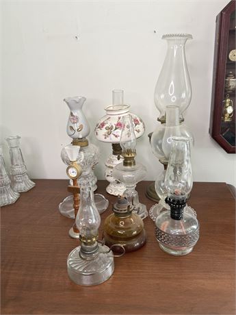Mini Oil Lamp Collection Lot 1
