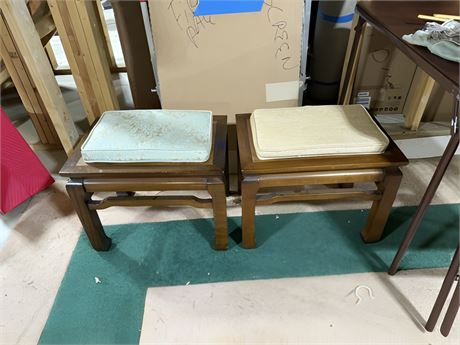 Two (2) Reversible Stool/Tables