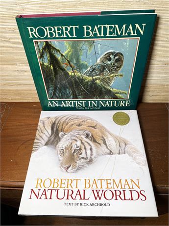 SIGNED Robert Bateman Books