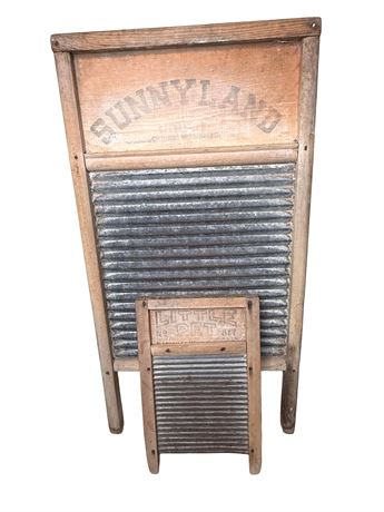 Vintage Washboard Advertising