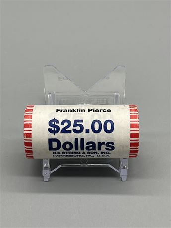 $25 Roll - Franklin Pierce