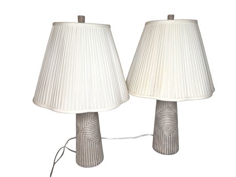 Ceramic Patchwork Table Lamps
