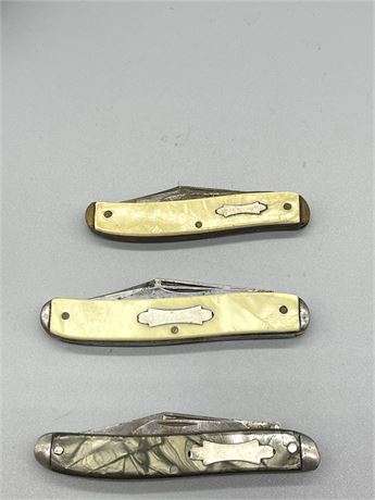 Vintage Pocket Knives Lot 3
