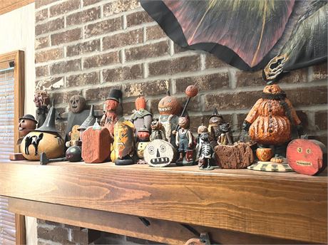 HUGE Decorative Pumpkin Collection