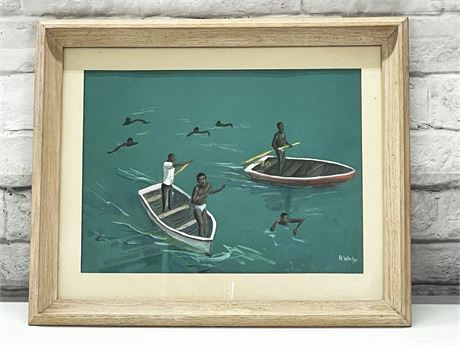 Fishermen Oiriginal Painting