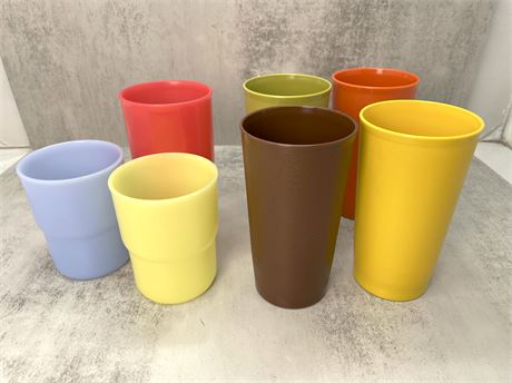 Vintage Tupperware Cups