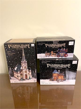 Victorian Village Collectible Houses