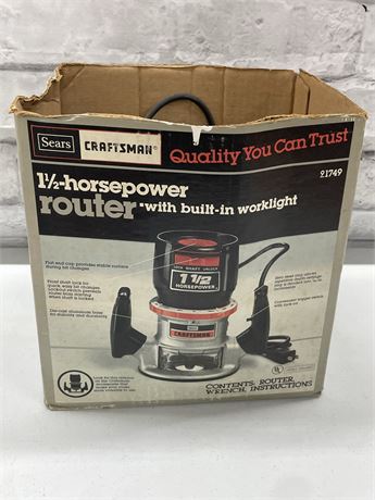 Craftsman 1.5 HP Router