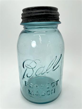 Ball Aqua Blue Perfect Mason Canning Jar
