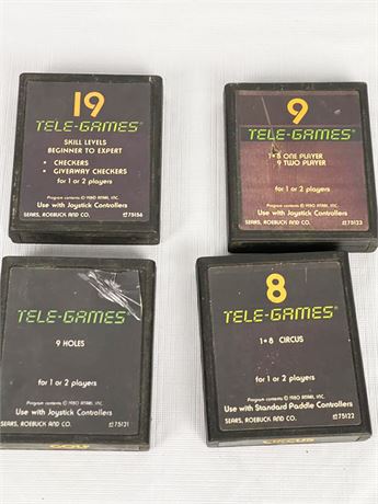 Four (4) Atari Games