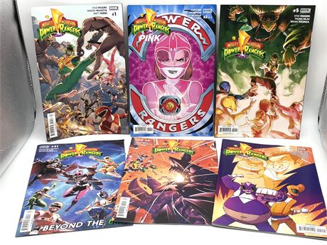 Power Rangers Comic Books
