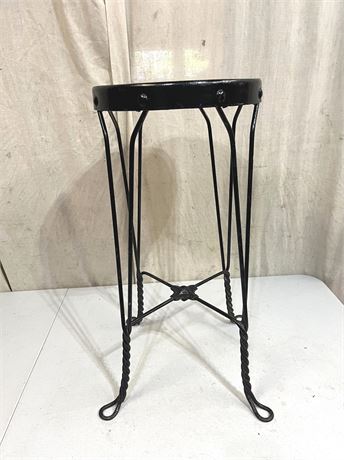 Round Metal Stool