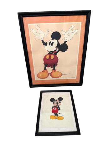 Mickey Mouse Framed Portraits